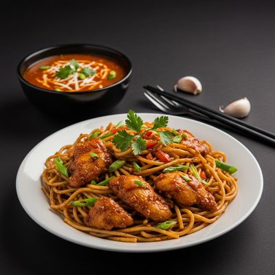 Noodles Butter Garlic Non Veg
